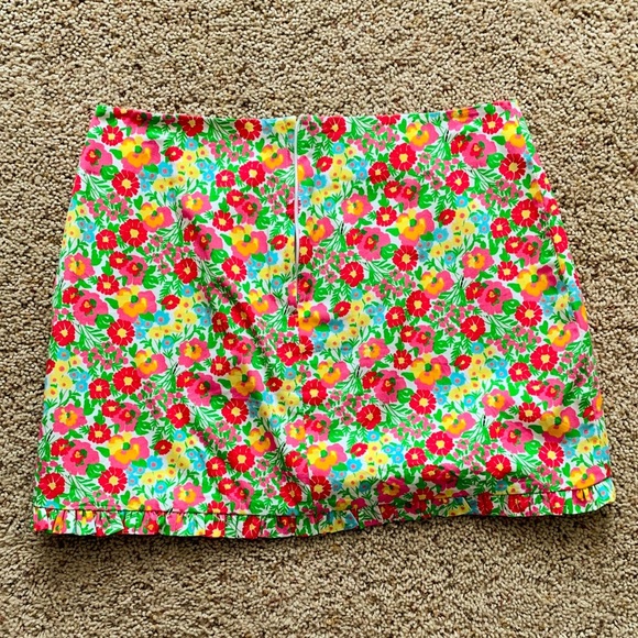 NWOT LILLY PULITZER CALLIE RUFFLED MINI SKIRT - Picture 3 of 6